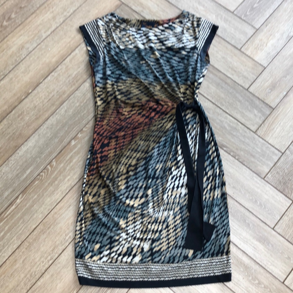 Just…Taylor midi dress beautiful animal print.